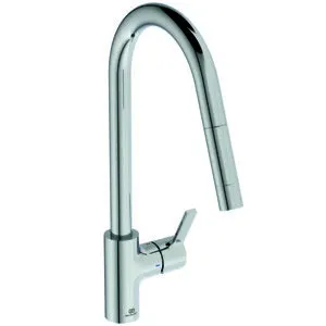 Ideal Standard Küchenarmatur Gusto Ausld.240mm 1F-Brause Chrom – Bild 1