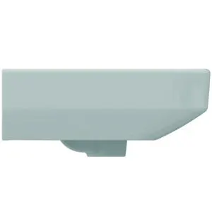 Ideal Standard Handwaschbecken i.life B 1 Hahnloch mit Überlauf 450x380x160mm Weiß – Bild 2
