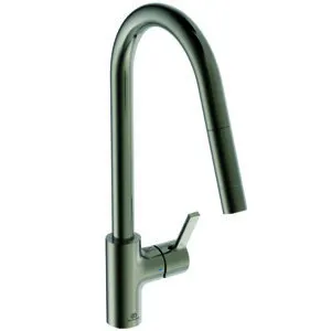 Ideal Standard Küchenarmatur Gusto Ausld.240mm 1F-Brause Silver Storm – Bild 2