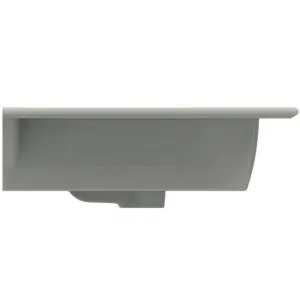 Ideal Standard Möbelwaschtisch i.life A 1 Hahnloch mit Überlauf 840x460x155mm Weiß – Bild 3