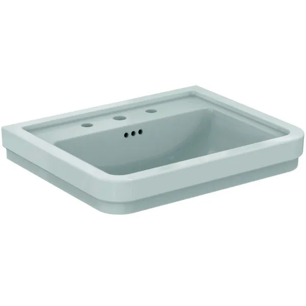 Ideal Standard Waschtisch Calla 3 Hahnloch mit Überlauf 615x500x175mm Weiß
