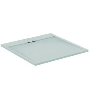 IS Quadrat-Brausewanne UltraFlatS i.life 1000x1000x30mm Carraraweiß