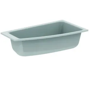 Ideal Standard Raumspar-Badewanne i.life 1600x900x450mm rechts Weiß – Bild 4