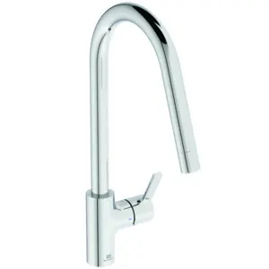 Ideal Standard Küchenarmatur Gusto Ausld.240mm 1F-Brause Niederdruck Chrom – Bild 1