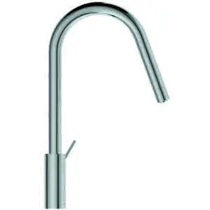 Ideal Standard Küchenarmatur Gusto Ausld.240mm 1F-Brause Niederdruck Chrom – Bild 4
