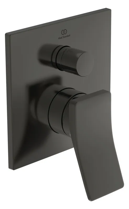 Ideal Standard Badearmatur UP Conca, Bausatz2, DIN EN 1717, Magnetic Grey