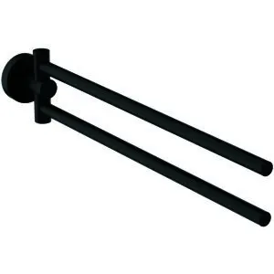 IS Handtuchstange IOM doppelt Silk Black
