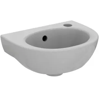 IS Handwaschbecken Eurovit, 1 Hl.rechts, m.Ül., 350x260x160mm, Weiß