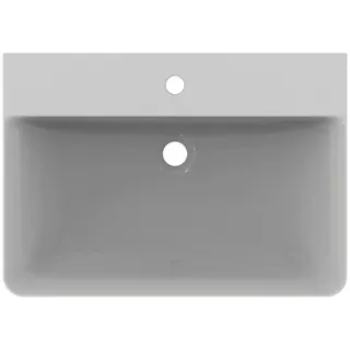 Ideal Standard Waschtisch Connect Air Cube 1 Hahnloch mit Überlauf 650x460x160mm Weiß – Bild 3