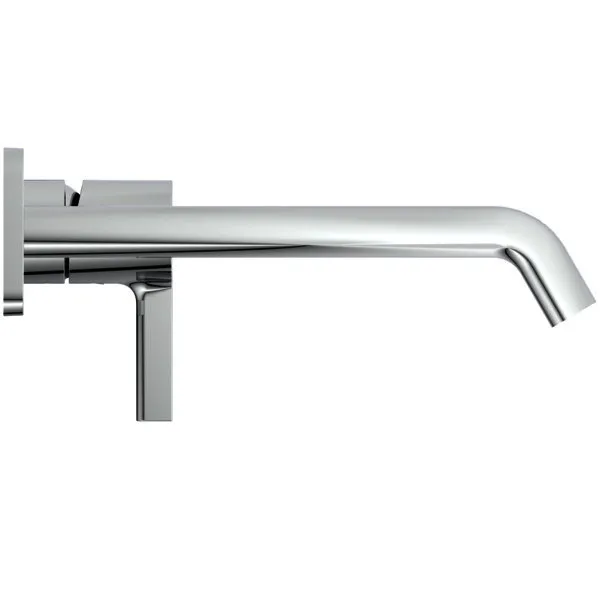 Ideal Standard Wand-Waschtischarmatur JOY, BS2, eckige Rosette, Ausld.220mm, Chrom