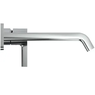 IS Wand-Waschtischarmatur JOY, BS2, eckige Rosette, Ausld.220mm, Chrom