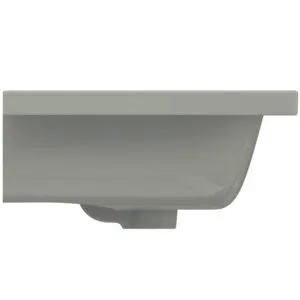 Ideal Standard Möbelwaschtisch i.life S 1 Hahnloch mit Überlauf 810x385x180mm Weiß – Bild 3