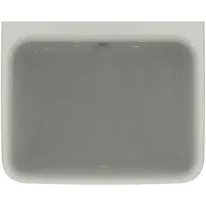 Ideal Standard Waschtisch Contour21+ ohne Hahnloch ohne Überlauf m.rückwärtigem Ablauf 600x470x200mm Weiß – Bild 4