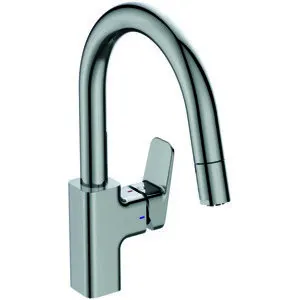 IS Küchenarmatur Ceraplan Ausld.216mm m.h.Rohrauslauf 1F-HB Niederdruck Chrom