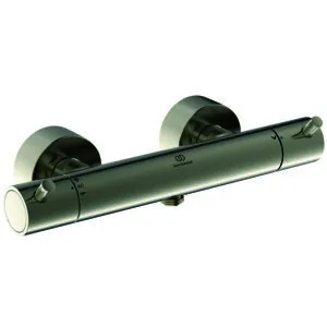 Ideal Standard Brausethermostat AP Ceratherm T125 Pin-Griffe Silver Storm