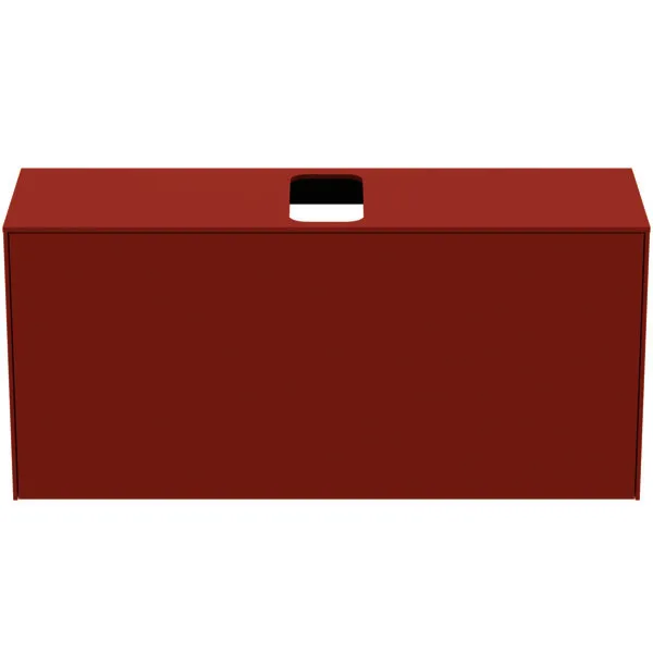 Ideal Standard Waschtisch-Unterschrank Conca, 1 Auszug, m.mi.Ausschnitt, 1202x373x550mm, Sunset