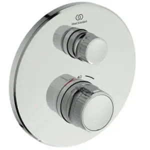 Ideal Standard Brausethermostat UP Ceratherm Navigo 1 Verbraucher Rund Chrom