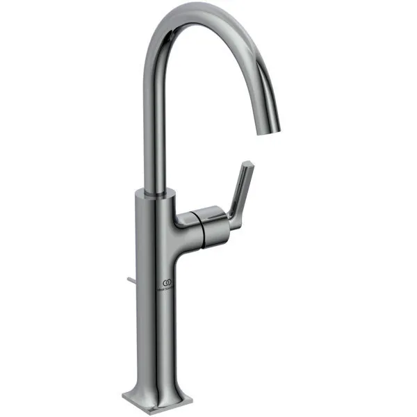Ideal Standard Waschtischarmatur Joy Neo m.Ablgarn. ver.Sockel Ausld.169mm Hebelgriffe Chrom