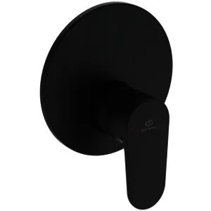 Ideal Standard Brausearmatur UP Cerafine O, BS2, Rosette d:163mm, Silk Black