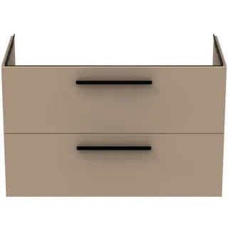 Ideal Standard MWT-Unterschrank i.life B 2 Auszüge 1000x505x630mm Sandbeige matt – Bild 2
