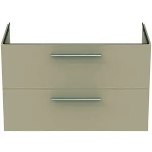 Ideal Standard MWT-Unterschrank i.life B 2 Auszüge 1000x505x630mm Sandbeige matt – Bild 4