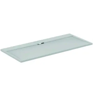 Ideal Standard Rechteck-BRW Ultra Flat S i.life 1800x800x30mm Carraraweiß