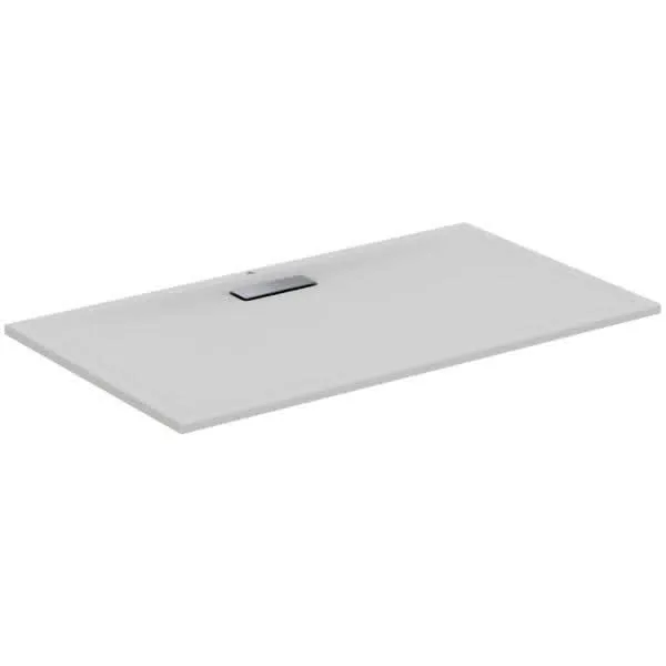 Ideal Standard Rechteck-Brausewanne Ultra Flat New, 1400x800x25mm, Seidenweiß