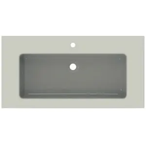 Ideal Standard Möbelwaschtisch Extra 1 Hahnloch mit Überlauf 1010x510x150mm Weiß – Bild 4