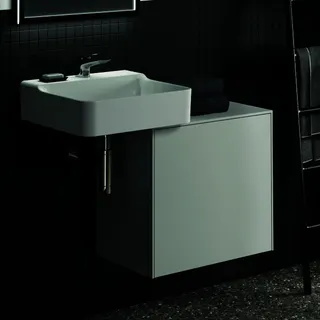 Ideal Standard Waschtisch-Unterschrank Conca, 1 Auszug, o.Ausschnitt, 602x373x550mm, Weiß – Bild 3