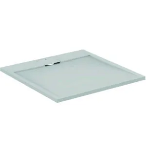 Ideal Standard Quadrat-Brausewanne UltraFlatS i.life 900x900x30mm Carraraweiß