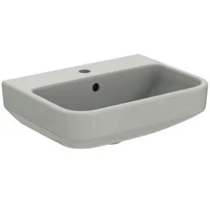 Ideal Standard Waschtisch i.life S 1 Hahnloch mit Überlauf 500x370x180mm Weiß