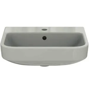 Ideal Standard Waschtisch i.life S 1 Hahnloch mit Überlauf 500x370x180mm Weiß – Bild 2
