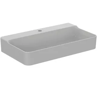 Ideal Standard Waschtisch Conca, 1 Hahnloch, ohne Überlauf, 800x450x145mm, geschliffen, Weiß m.IP – Bild 4