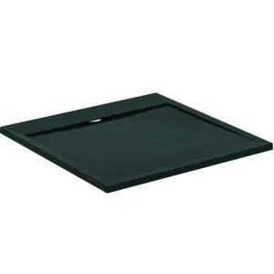 Ideal Standard Quadrat-Brausewanne UltraFlatS i.life 900x900x30mm Quarzgrau