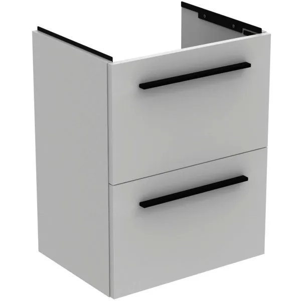 Ideal Standard MWT-Unterschrank i.life S 2 Auszüge 500x375x630mm Weiß matt