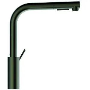 Ideal Standard Küchenarmatur Gusto Ausld.235mm L-Auslauf 2F-Brause Silver Storm – Bild 3