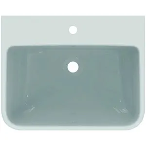 Ideal Standard Waschtisch i.life B 1 Hahnloch mit Überlauf 600x480x180mm Weiß – Bild 2