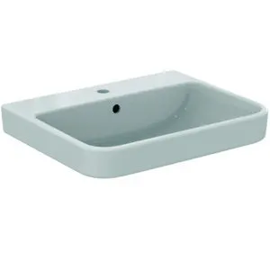 Ideal Standard Waschtisch i.life B 1 Hahnloch mit Überlauf 600x480x180mm Weiß – Bild 3