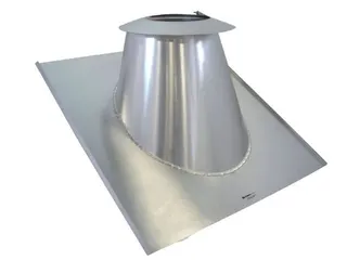 BS DW Dacheindicht. DN 130-150, 15-30Gr. komplett VA gepunktet, incl. 22RK150VA