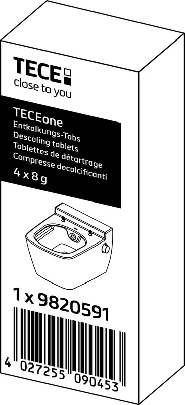 TECE-Entkalkungstabs (4 Stück)