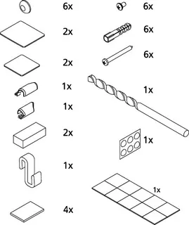 Kermi EBLI014 Set Montagekleinteile – Bild 2