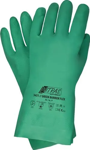 Chemikalienschutzhandschuhe Green Barrie r Flex Gr.10 grün EN 388,EN 374