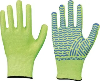 Schnittschutzhandschuhe Solidstar 1447 G r.9 neongrün EN 388 PSA II 12 PA LEIPOLD