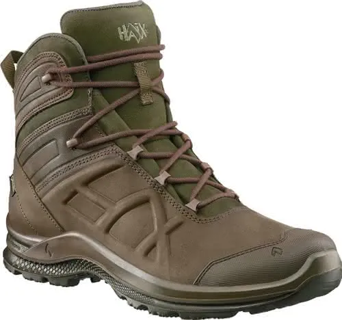 Trekkingstiefel BE Nature GTX mid Gr.9,5 (44) braun/grün Leder HAIX