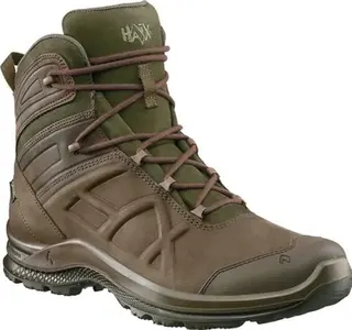 Trekkingstiefel BE Nature GTX mid Gr.6,5 (40) braun/grün Leder HAIX