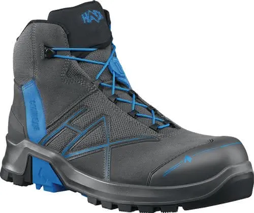 Sicherheitsstiefel Connexis® GTX mid Gr. 9(43) grau/blau S3 HRO HI CI WR SRC
