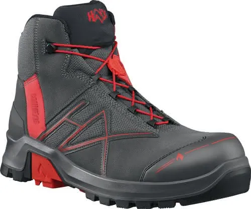 Sicherheitsstiefel Connexis® GTX mid Gr. 10(45) grau/rot S3 HRO HI CI WR SRC
