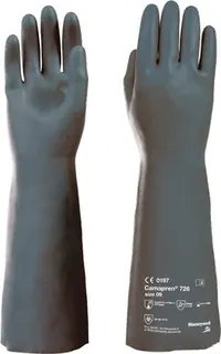 Chemiehandschuh Camapren 726 Gr.9 schwar z EN388/EN374-1 PSA III HONEYWELL