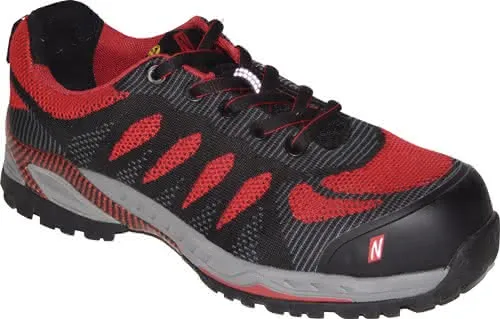 Sicherheitsschuh PRO STEP Gr.44 schwarz/ rot S1P SRC EN ISO 20345,EN 61340-4-3