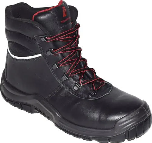 Sicherheitsstiefel POWER STEP MID+ Gr.42 schwarz S3 HRO SRC EN20345 Volleder